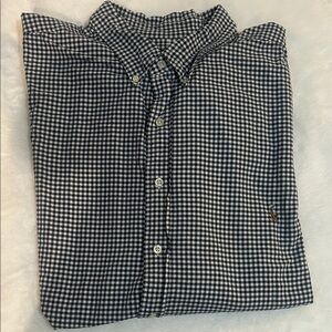 Ralph Lauren Black and White long sleeve Checkered Shirt